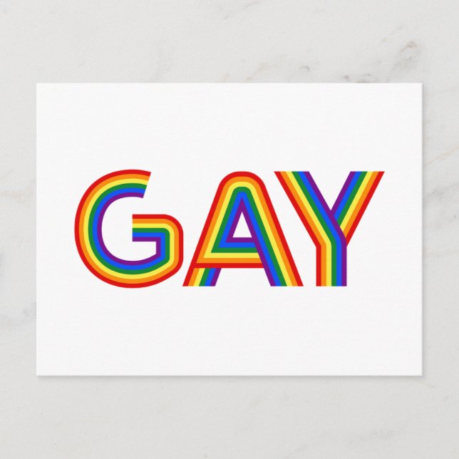 GAY POSTCARD (Front)