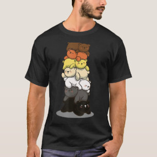 Gay Pride 2023  LGBT Bear Colors Pride Gay Bear Cu T-Shirt