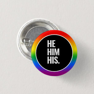 Gay Pride 3 Cm Round Badge