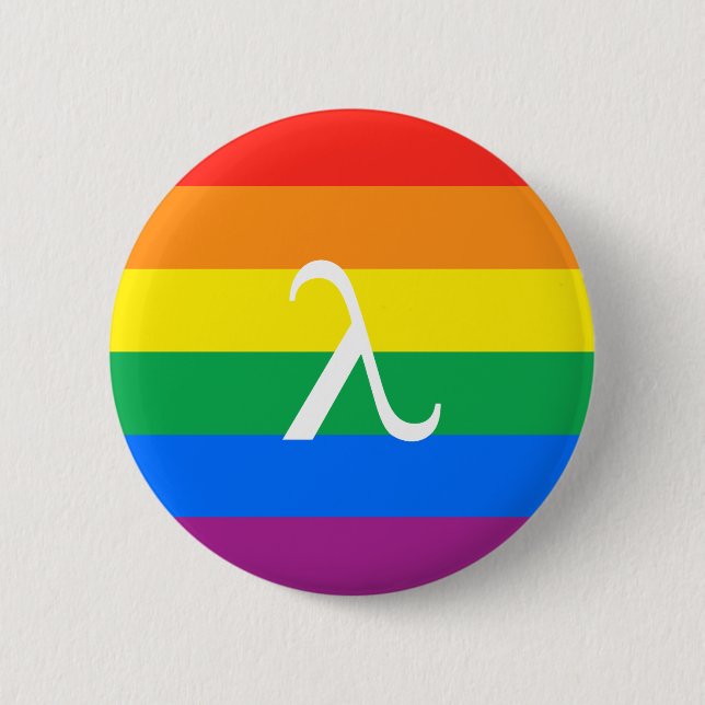 Gay Pride Activism 6 Cm Round Badge (Front)