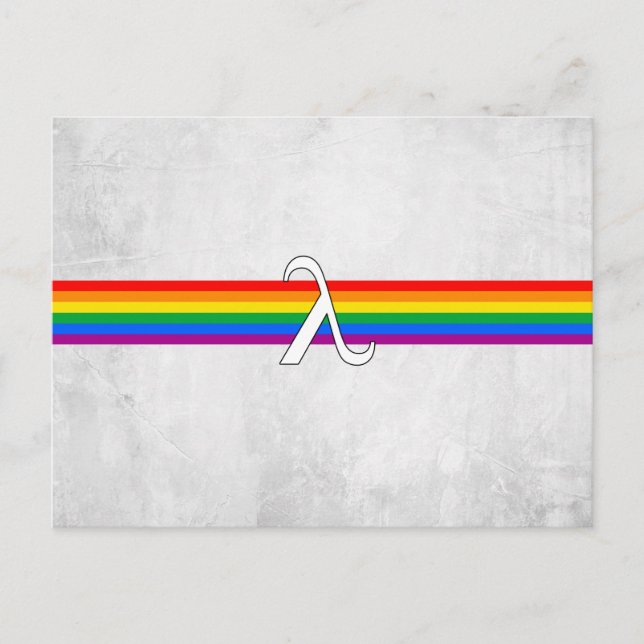 Gay Pride Activism Postcard (Front)