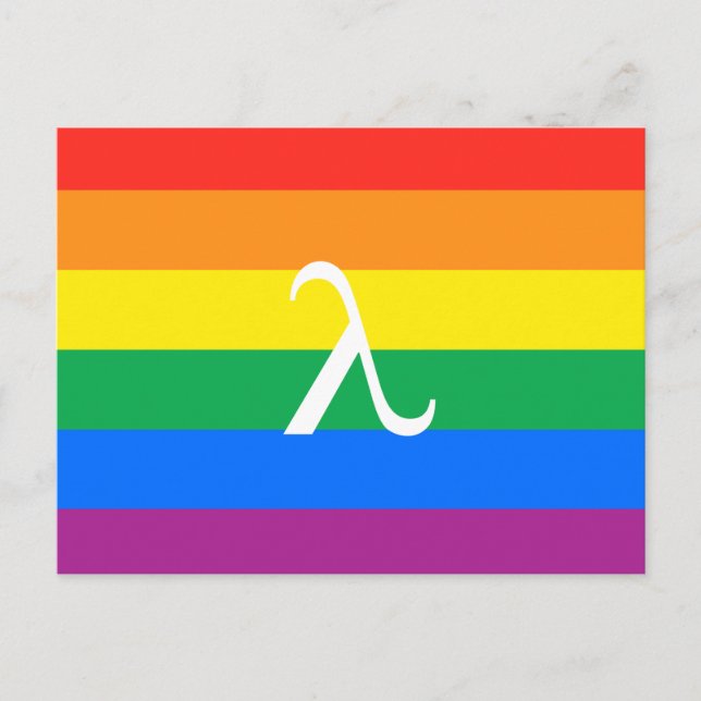 Gay Pride Activism Postcard (Front)