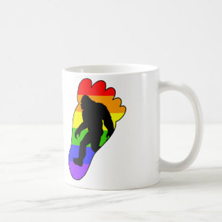 Gay Pride Bigfoot Mug