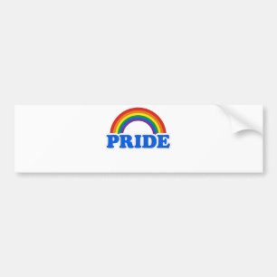 GAY PRIDE BUMPER STICKER