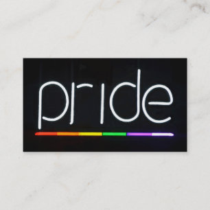 Gay Pride Business Card