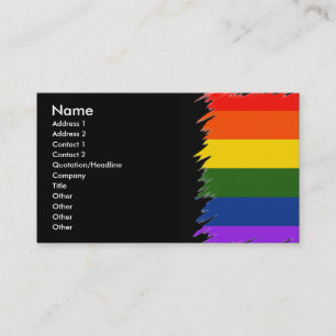 Gay Pride Business Card