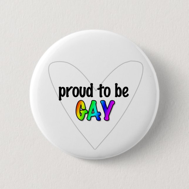 Gay Pride Button (Front)