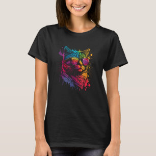 Gay Pride Cat Animal Pride Month Cute Equality 1 T-Shirt