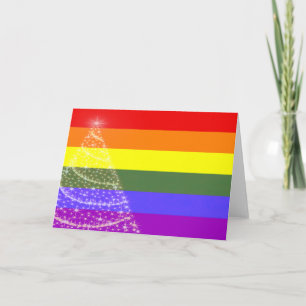 Gay Pride Christmas Card