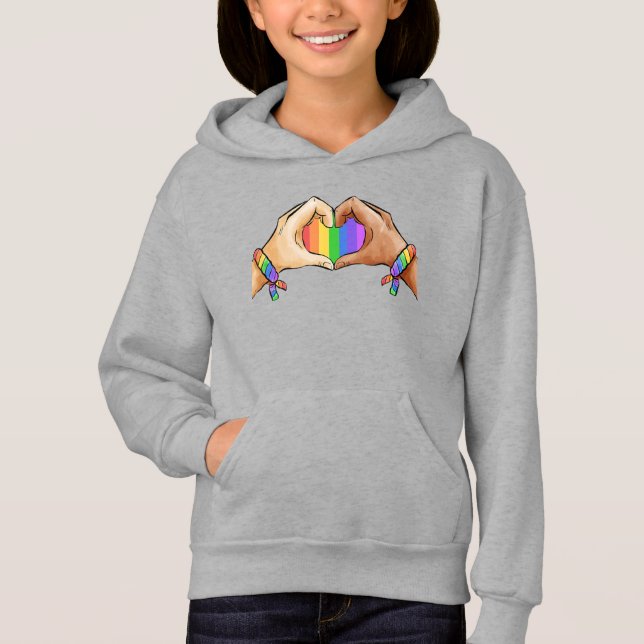 Gay Pride Clothing Lgbt Rainbow  (Front)