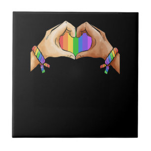 Gay Pride Clothing LGBT Rainbow Flag T shirt Tee H Tile