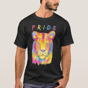 Gay Pride Clothing Lgbt Rainbow Pride Lion Men Wom T-Shirt