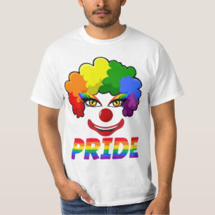 Gay Pride Clown Men's Basic T-Shirt