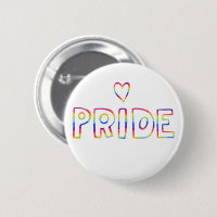 GAY PRIDE Colorful Rainbow Heart