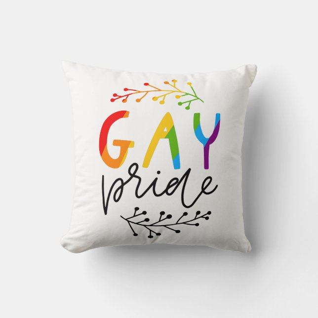 Gay Pride Cushion (Front)