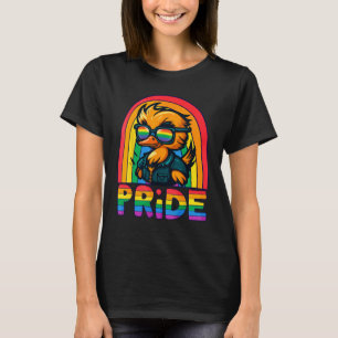 Gay Pride Duck LGBT Cute Duck Rainbow LGBT Gay All T-Shirt