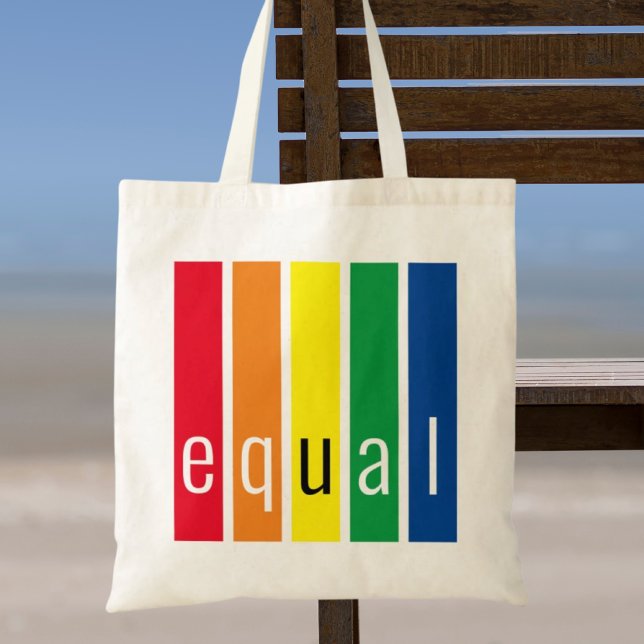 Gay Pride Equality Tote Bag (Creator Uploaded)