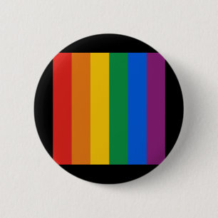 Gay Pride Flag 6 Cm Round Badge