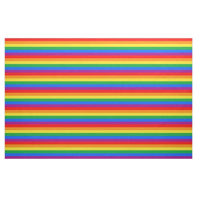 Gay Pride Flag Fabric (Fat Quarter)