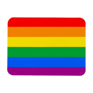 Gay Pride Flag Magnet