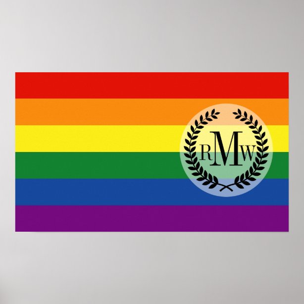 gay pride flag background 1980