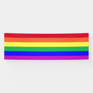 Gay Pride Flag Rainbow Flag Rainbow Stripes Store Banner