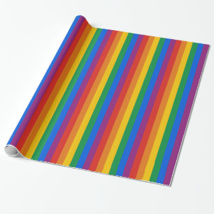 Gay Pride Flag / Rainbow Flag Wrapping Paper