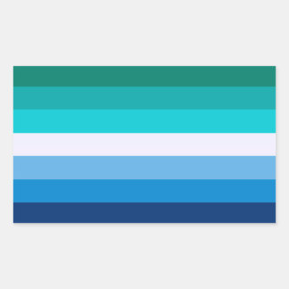 Gay Pride Flag Rectangular Sticker