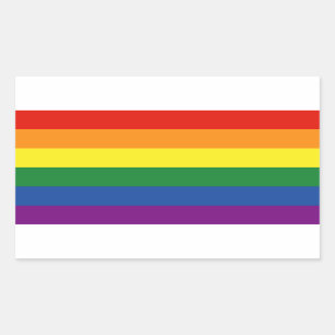 Gay pride Flag Rectangular Sticker