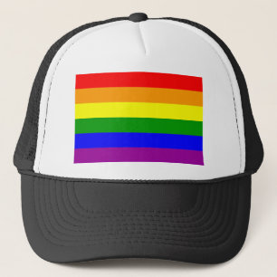 Gay Pride Flag Trucker Hat