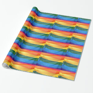Gay Pride Flag Wrapping Paper