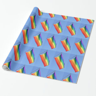 Gay Pride Flag Wrapping Paper