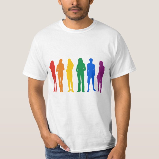 Gay Pride for Women T-Shirt (Front)