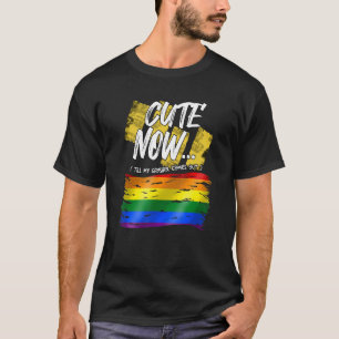Gay Pride Gaysian Lgbt Rainbow Colours Asian Cute T-Shirt