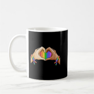 Gay Pride Gif LGBT Rainbow Ice Cream Tee Coffee Mug