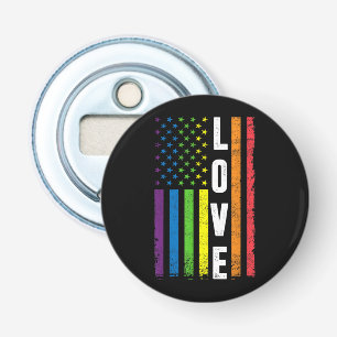 Gay Pride Gifts Men Women LGBT Rainbow Flag Gay Lo Bottle Opener