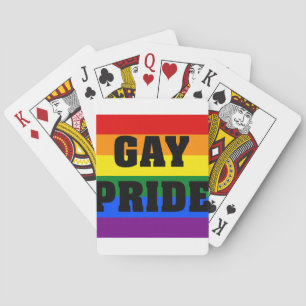 Gay pride Gifts Playing Cards