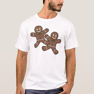 Gay Pride Gingerbread Couple T-Shirt