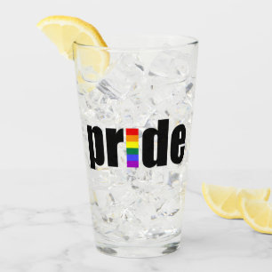 Gay Pride Glass