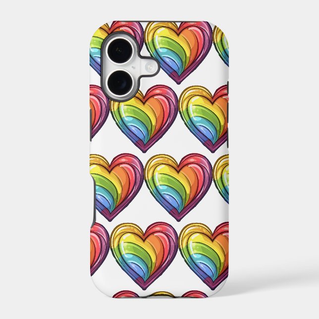 Gay pride heart design (Back)