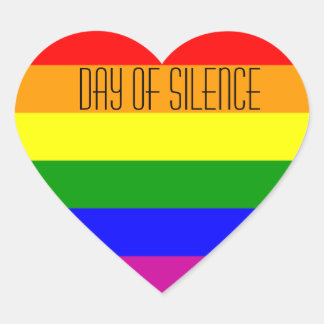 Gay Pride Heart Sticker