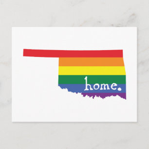 Gay Pride Home   Oklahoma Postcard