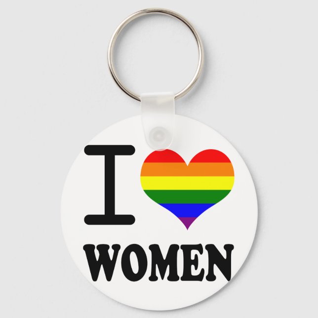 Gay Pride - I love my mate Key Ring (Front)