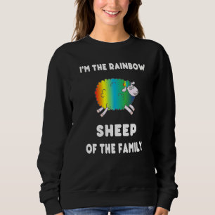 Gay Pride I'm Rainbow Sheep Lgbt Gay Lesbian Sweatshirt