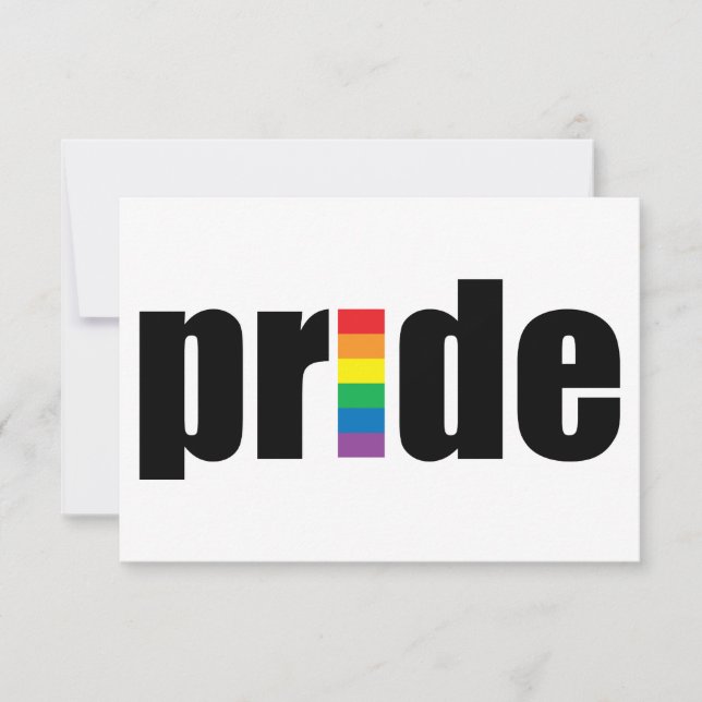 Gay Pride Invitation (Front)