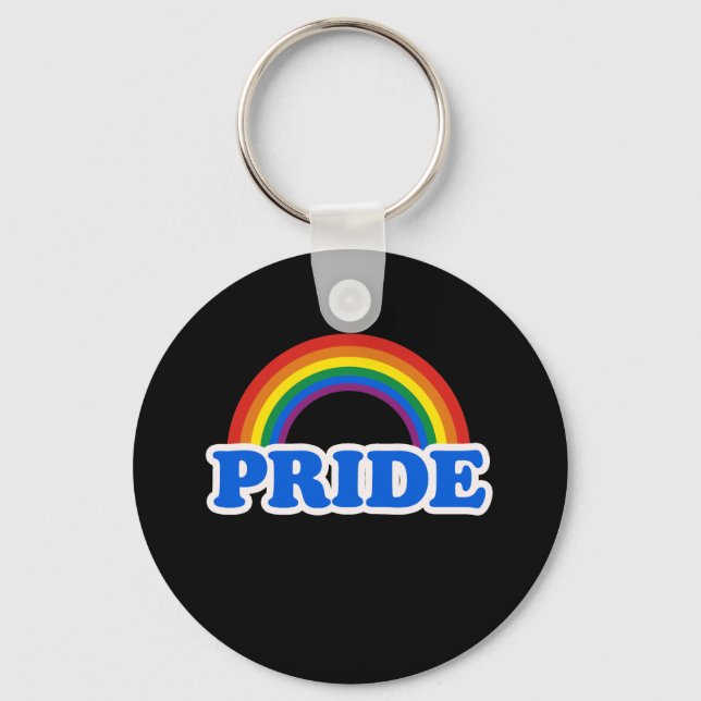 GAY PRIDE KEY RING (Front)