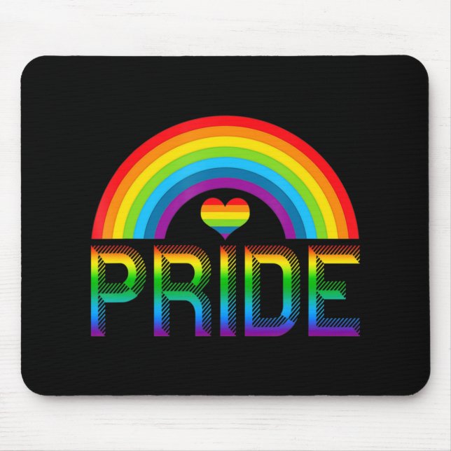 Gay Pride  LGBT Awareness Month 2022  Mouse Mat (Front)
