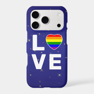 Gay Pride Love Rainbow Heart