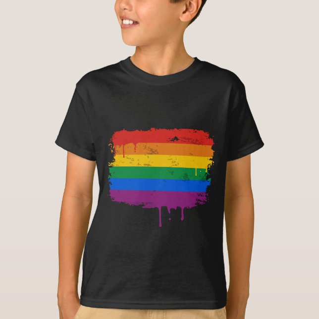 Gay Pride Merchandise T-Shirt (Front)