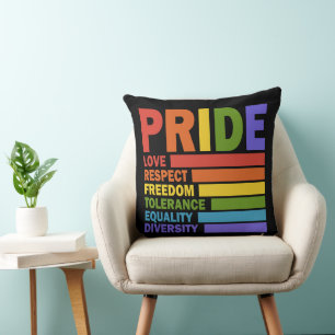 Gay Pride Month LGBT Cushion